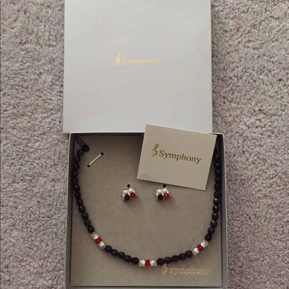 Symphony Necklace Earring Set - Picture 2 of 9